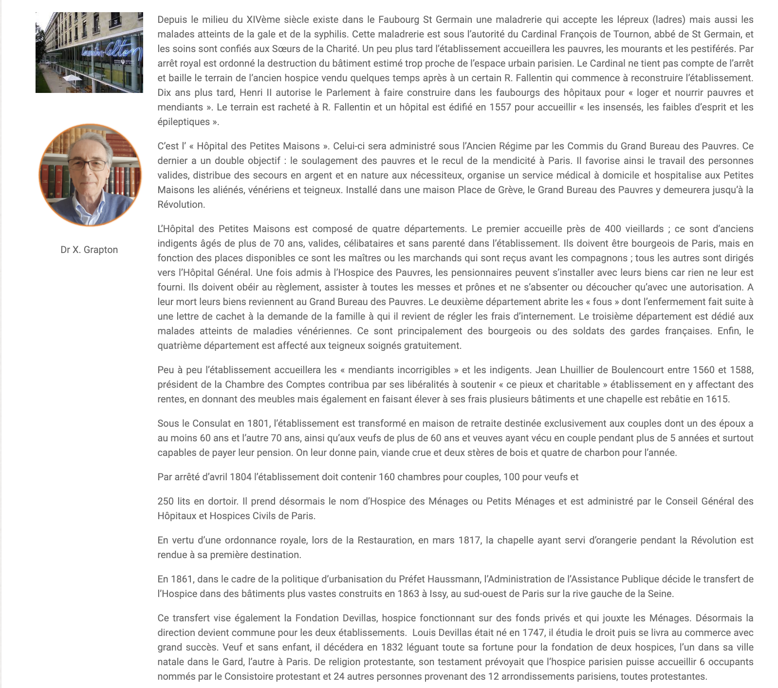 L'Hôpital Corentin Celton 1