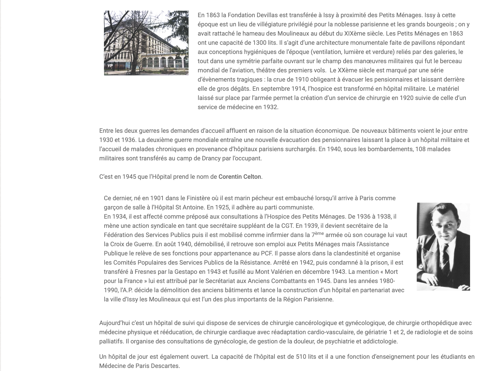 L'Hôpital Corentin Celton 2