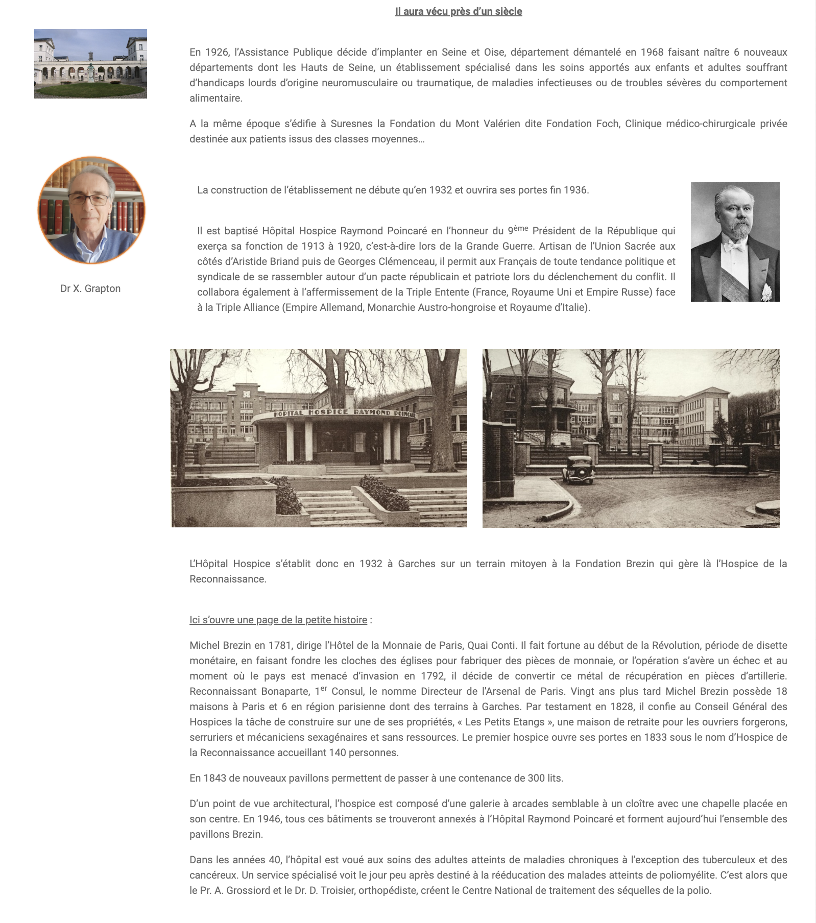 Hôpital Raymond Poincaré 1