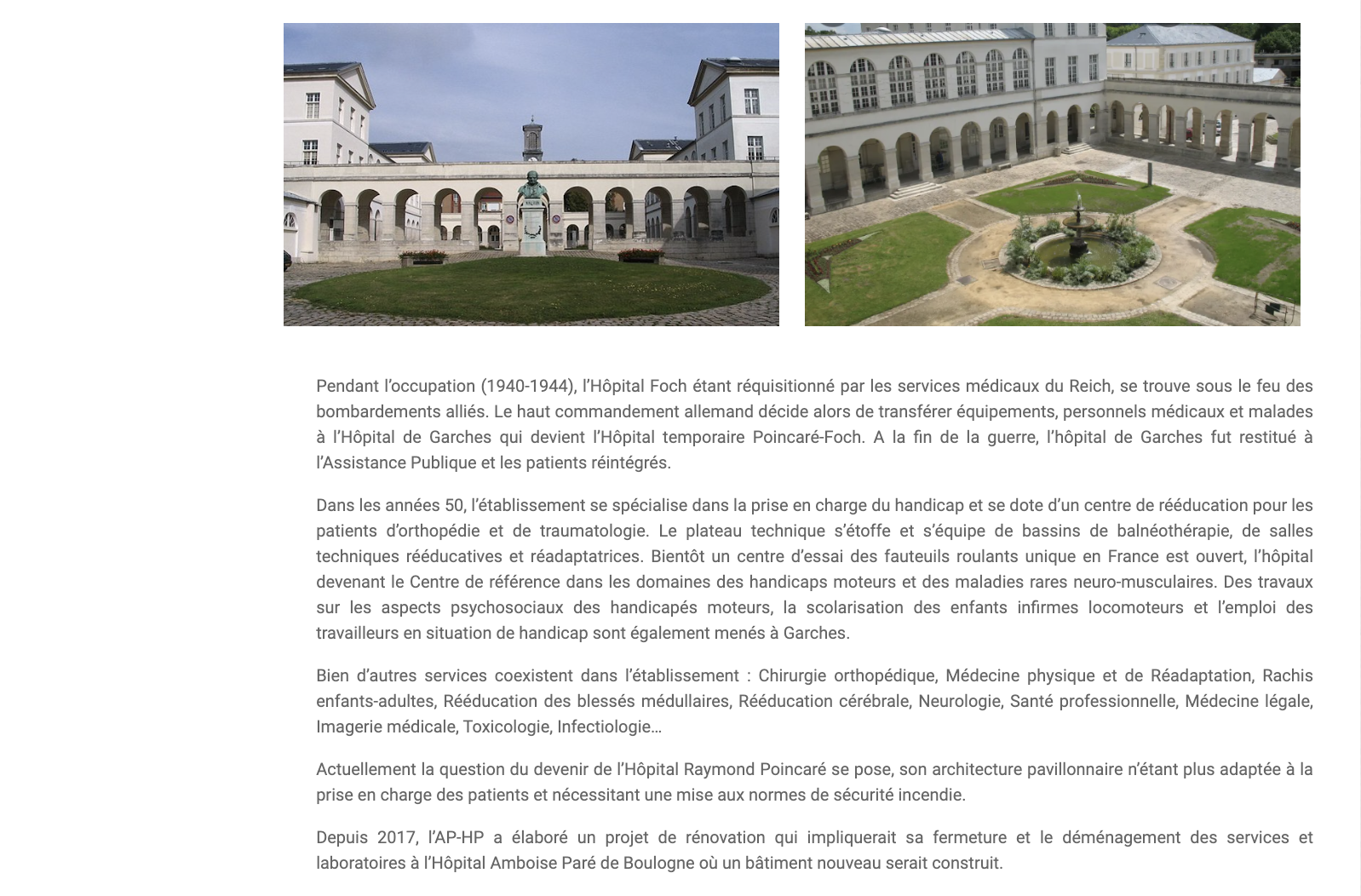 Hôpital Raymond Poincaré 2